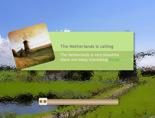 荷兰国家旅游文化介绍英文PPT模板